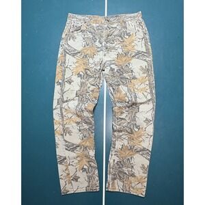 Vintage Duxbak Realtree Camo Hunting Pants‎ Men's Size 38x34 Made In USA